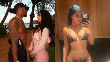 Kim Kardashian mostrou novas fotos das férias com Lewis Hamilton