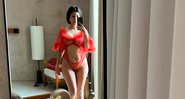 Kourtney Kardashian mostrou corpo três meses após dar à luz Rocky - Foto: Reprodução/ Instagram@travisbarker