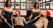 Kourtney Kardashian conta como o relacionamento entre ela e Travis Barker começou - Foto: Reprodução / Instagram