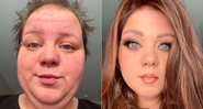 Mulher se transforma em “Adele” após maquiagem - Foto: Reprodução/ TikTok@krystelleleecosmetics
