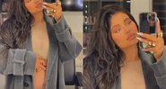 Kylie Jenner exibe sua barriga de gestante no Instagram - Foto: Reprodução / Instagram @kyliejenner
