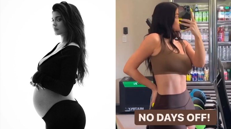 Kylie Jenner exibiu corpo mais magro quatro meses após gravidez - Foto: Reprodução/ Instagram@kyliejenner