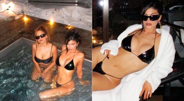 Kylie Jenner recebeu mais de 7 milhões de curtidas ao posar com amiga em piscina - Foto: Reprodução/ Instagram@kyliejenner/