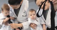 Recentemente, Kayan precisou ser internado no CTI por conta de uma bronquiolite - Reprodução/Instagram/@kyragracie