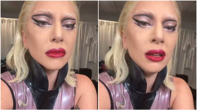 Lady Gaga comenta sobre show paralisado no meio nos Estados Unidos - Foto: Reprodução / Instagram