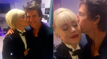 Lady Gaga tietou Tom Cruise após show em Las Vegas - Foto: Reprodução/ Instagram@ladygaga