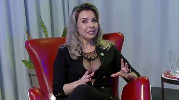 Lady Lu falou sobre primeiro encontro com Mister Sam - Foto: Reprodução/ YouTube@roberiodeogumpodecast