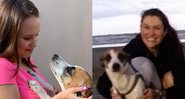Larissa Manoela e Roberta Gasparini ao lado de Vitória Regina - Foto: Reprodução / Instagram@larissamanoela e @vitoria_reginadog