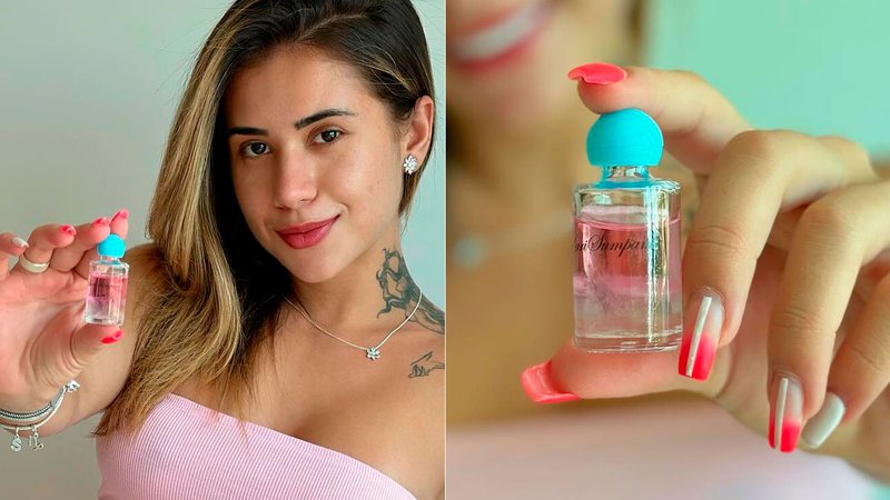 Larissa Sumpani surpreendeu ao anunciar perfume íntimo com “cheiro de seu orgasmo” - Foto: Reprodução/ @eusumpani
