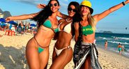 Larissa Tomásia mostrou reencontro com Brunna Gonçalves e Bárbara Heck - Foto: Reprodução/ Instagram@larissatomasia