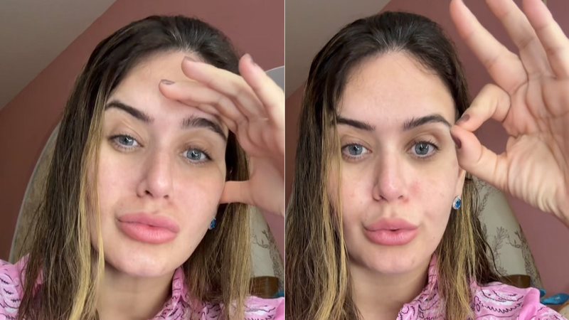 Laryssa Oliveira contou que “tem vergonha” da época - Foto: Reprodução/  TikTok@laryssastoupa