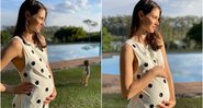 Laura Neiva exibe barriga de sua segunda gestação - Foto: Reprodução / Instagram