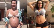 Laura Keller mostrou as curvas 16 dias após o parto do filho - Foto: Reprodução/ Instagram