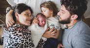 Modelo e Chay também são pais de Maria, de 2 anos - Foto: Reprodução / Hanna Rocha