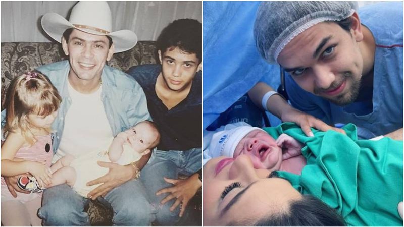 Leandrinho Costa, filho de Leandro, se tornou pai na última semana - Foto: Reprodução / Instagram