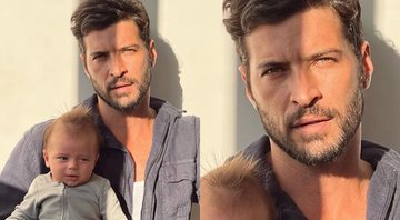 Leandro Lima e Toni em um clique para o Instagram do ator - Foto: Reprodução / Instagram