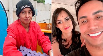 Leandro Matias mostrou antes e depois da transformação de Daniela - Foto: Reprodução/Instagram@leandromatias1984