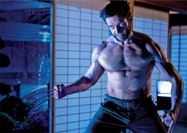 Hugh Jackman como Wolverine em cena de Wolverine Imortal. Crédito: Divulgação