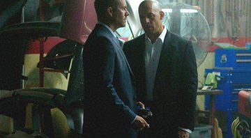 O ator Paul walker em um dos últimos encontros com o amigo Vin Diesel - Créditos: Reprodução