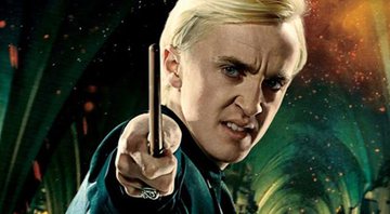 Draco Malfoy será um dos temas dos contos de Natal da saga Harry Potter. No cinema ele foi vivido por Tom Felton. Crédito: Divulgação
