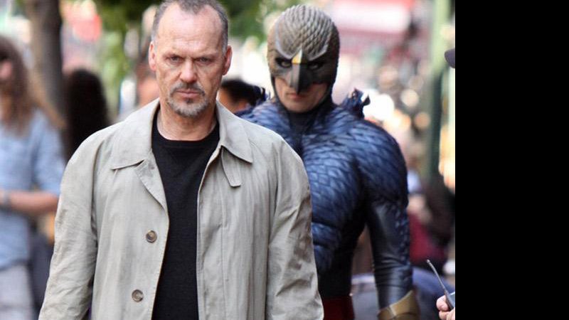 Michael Keaton em cena de Birdman, filme com mais indicações ao Globo de Ouro 2015. Crédito: Divulgação