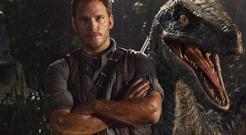 Chris Pratt também estará em O Mundo dos Dinossauros, outra franquia de sucesso. Crédito: Reprodução/Twitter