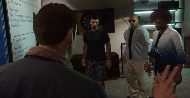 Cena do modo Heist, de Grand Theft Auto Online - Créditos: Reprodução