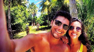 Bruno Gissoni com a namorada, Yanna Lavigne (Crédito: Reprodução/Instagram)