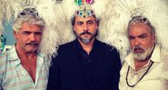Jackson Antunes, Alexandre Nero e Roberto Bonfim aparecem com visual inusitado nos bastidores de “Império” (Crédito: Reprodução/Instagram)