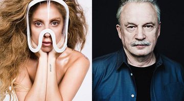 Lady Gaga e o produtor Giorgio Moroder. Crédito: Divulgação