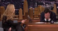 Jimmy Fallon ficou desesperado ao saber que perdeu uma chance com Nicole Kidman. Crédito: Reprodução/Vídeo
