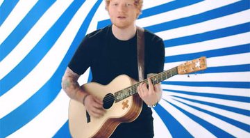 Ed Sheeran no clipe de Sing. Crédito: Reprodução/Vídeo