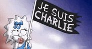 Os Simpsons presta homenagem às vítimas do atentado à sede do jornal Charlie Hebdo. Crédito: Reprodução/FOX