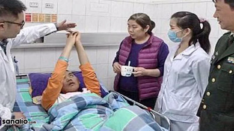 Xiao Li acordou do coma após sentir um cheiro familiar do qual ele gosta - Foto: Reprodução/ YouTube
