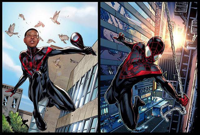Miles Morales, o Homem-Aranha negro. Crédito: Reprodução/ComicBook