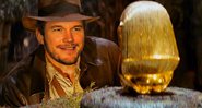 Chris Pratt como Indiana Jones em montagem feita na internet. Crédito: Reprodução/Moviepilot