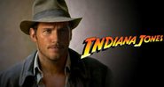 Chris Pratt como Indiana Jones em montagem feita por fã. Crédito: Reprodução