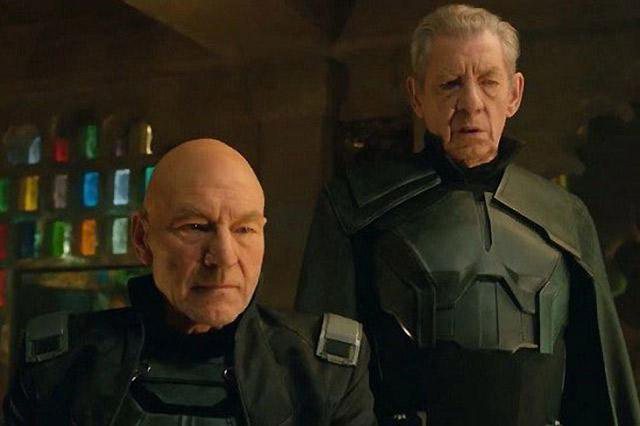 Patrick Stewart (Charles Xavier) e Ian McKellen (Magneto) em X-Men: Dias de um Futuro Esquecido. Crédito: Divulgação