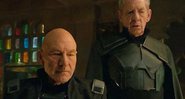 Patrick Stewart (Charles Xavier) e Ian McKellen (Magneto) em X-Men: Dias de um Futuro Esquecido. Crédito: Divulgação