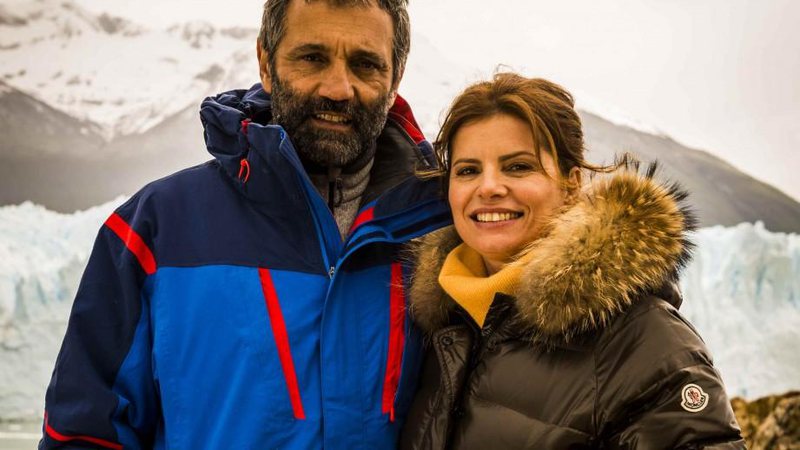 Domingos Montagner e Débora Bloch em “Sete Vidas” (TV GLOBO / João Miguel Júnior)