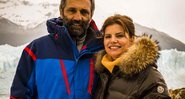 Domingos Montagner e Débora Bloch em “Sete Vidas” (TV GLOBO / João Miguel Júnior)