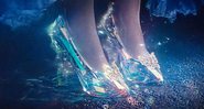 Os sapatinhos de cristal de Cinderela. Crédito: Divulgação