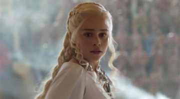 Daenerys no trailer da quinta temporada de Game of Thrones. Crédito: Reprodução/HBO/Apple