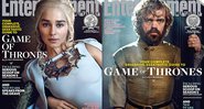 Imagem Personagens de Game of Thrones figuram novas capas de revista