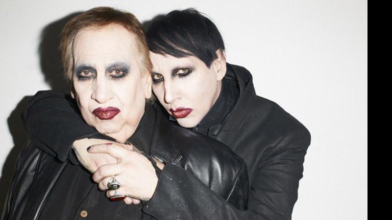 Marilyn Manson com o visual do novo disco, The Pale Emperor