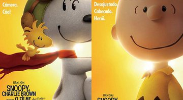 Imagem Fofo! Personagens de Snoopy & Charlie Brown ganham pôsteres nacionais e individuais