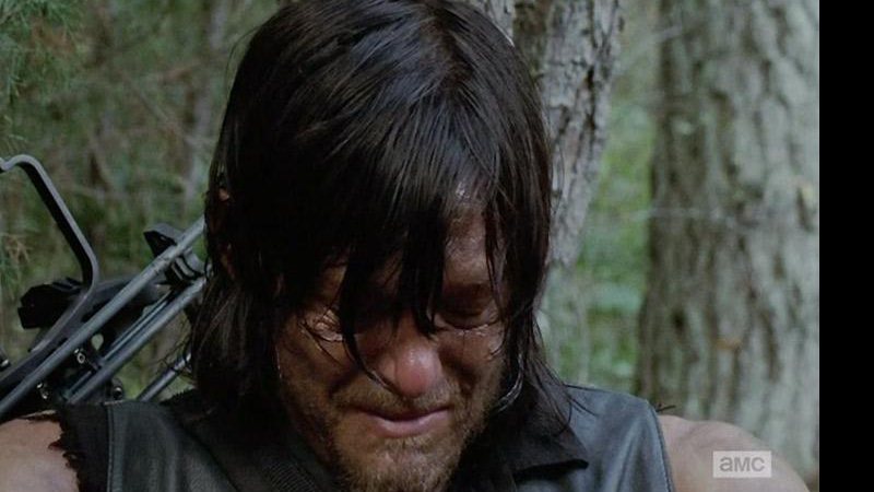 Daryl Dixon (Norman Reedus) no episódio 10, Them, da quinta temporada de The Walking Dead. Crédito: Reprodução/AMC