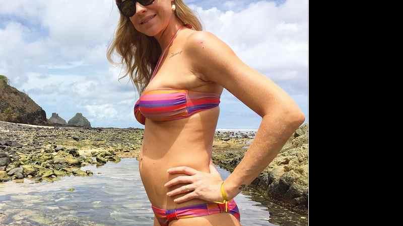 Luana Piovani mostra sua barriga de grávida (Reprodução/Instagram)