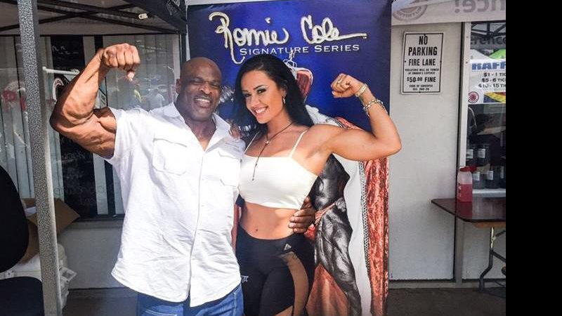 Ronnie Coleman e Sue Lasmar - Foto: Divulgação / MF Models Assessoria