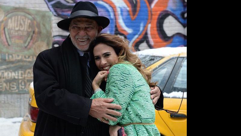 Lima Duarte e Tatá Wernreck em cenas que se passam em Nova York - Foto: Globo/ Zé Paulo Cardeal